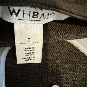 2 new pairs of black slacks from white house black market.